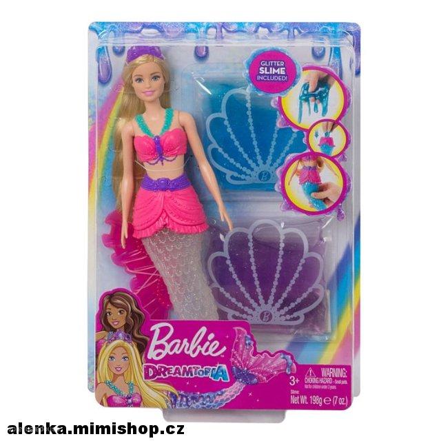 Barbie™ Dreamtopia mořská víla a třpytivý sliz