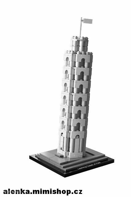 LEGO ARCHITECTURE 21315 Šikmá všž v Pise