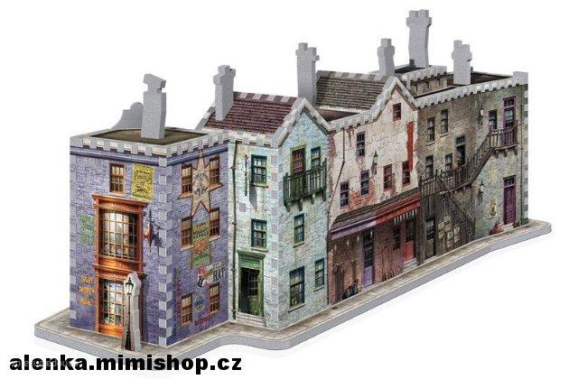 WREBBIT 3D Puzzle Harry Potter Příčná ulice 450 dílků