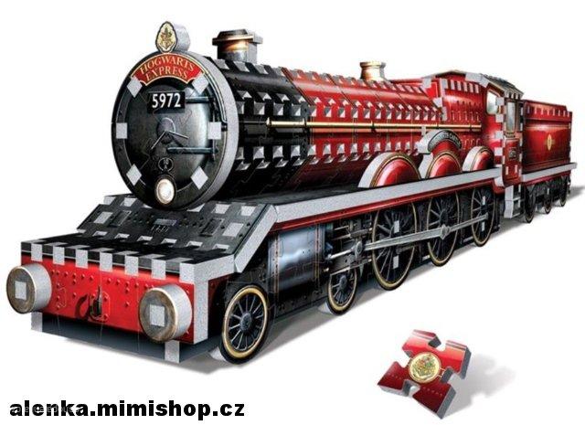 WREBBIT 3D Puzzle Harry Potter Bradavický expres 460 dílků