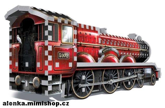 WREBBIT 3D Puzzle Harry Potter Bradavický expres 460 dílků