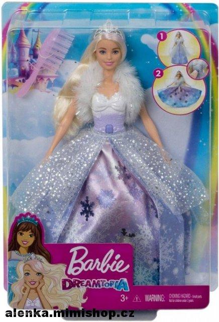 BARBIE DREAMTOPIA sněhová princezna