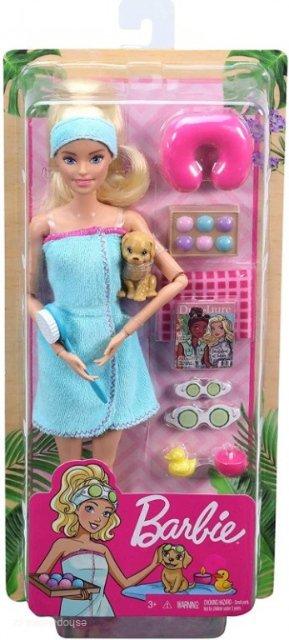 BARBIE welness panenka > varianta blondýnka s pejskem