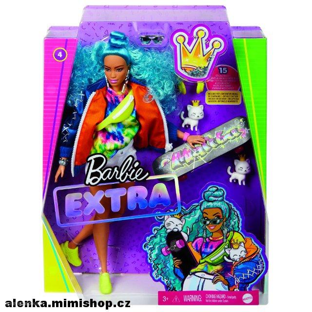 BARBIE EXTRA > varianta s modrým afro účesem