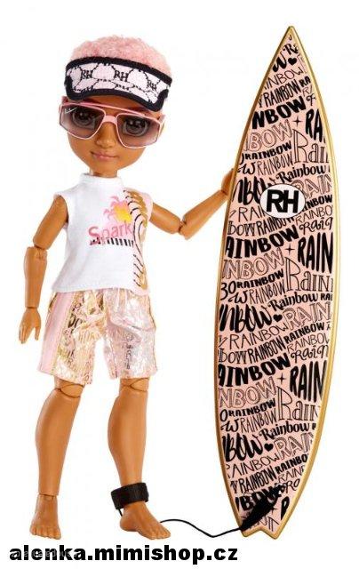 Rainbow High Letní Fashion panenka > varianta Finn Rosado (Rose Gold Boy)