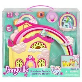 MLP PONYVILLE duhový domeček