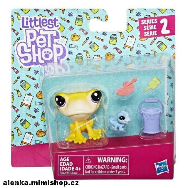 Littlest Pet Shop maminka a miminko > varianta Iggy Frogtein (2-50)