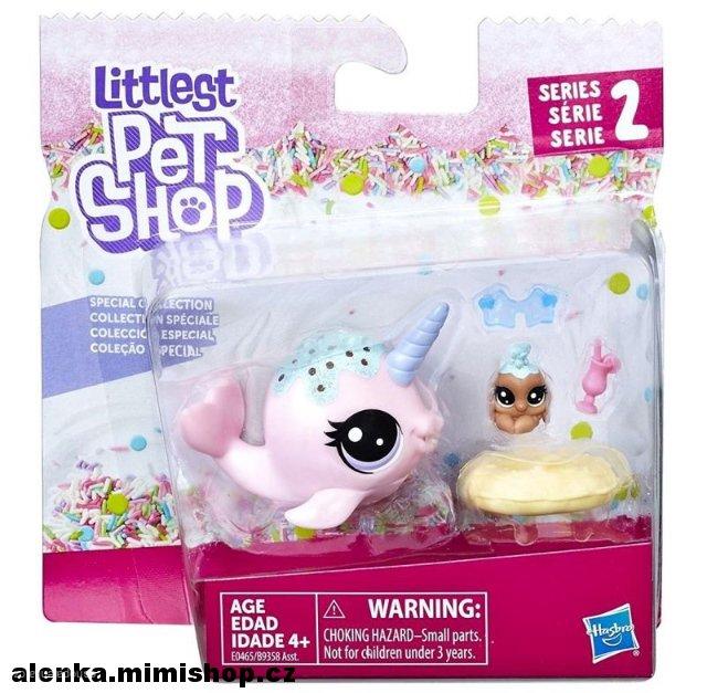 Littlest Pet Shop maminka a miminko > varianta Ambrosia Narwhalz (2-48)