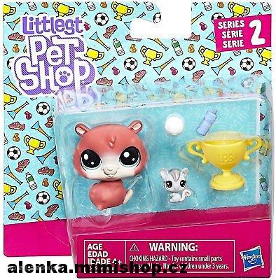 Littlest Pet Shop maminka a miminko > varianta Trip Hamston (2-102)