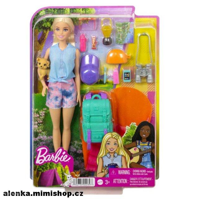 BARBIE DHA kempující panenka MALIBU > varianta blondýnka