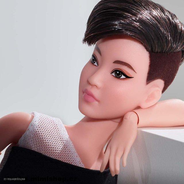 Barbie Black Label® Doll > varianta Petite, Brunette Pixie Cut