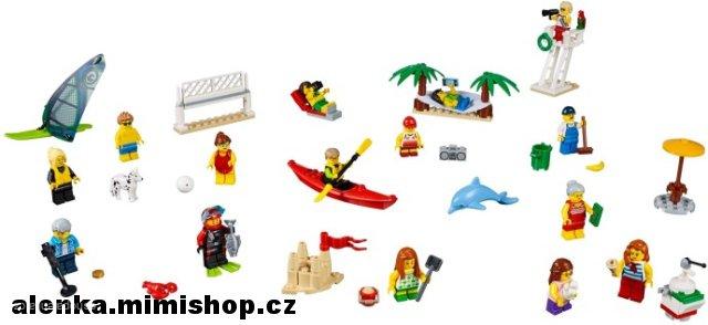 LEGO CITY Town 60153 Sada postav - Zábava na pláži
