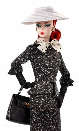 Black & White Tweed Suit Barbie® Doll