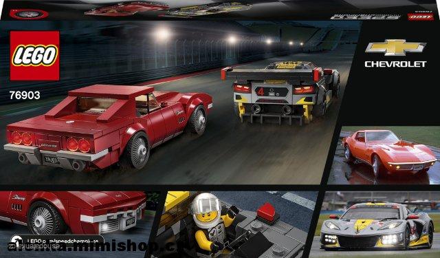 LEGO® Speed Champions 76903 Chevrolet Corvette C8.R 1968 Chevrolet Corvette
