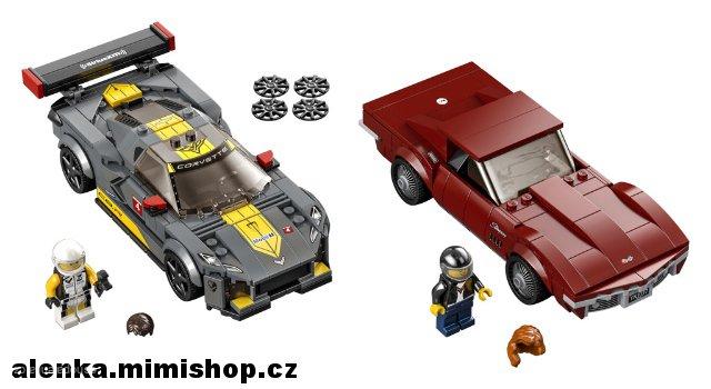 LEGO® Speed Champions 76903 Chevrolet Corvette C8.R 1968 Chevrolet Corvette