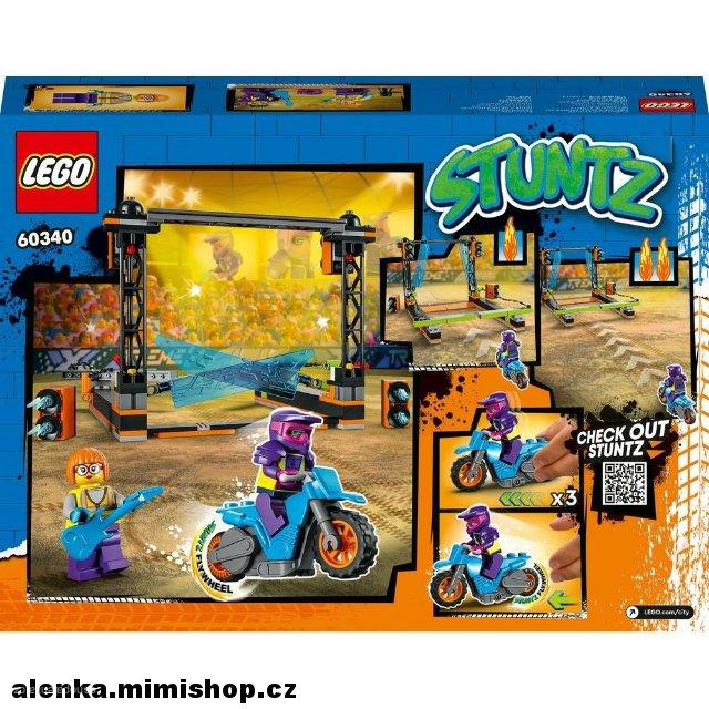 LEGO® City 60340 Kaskadérská výzva s čepelemi