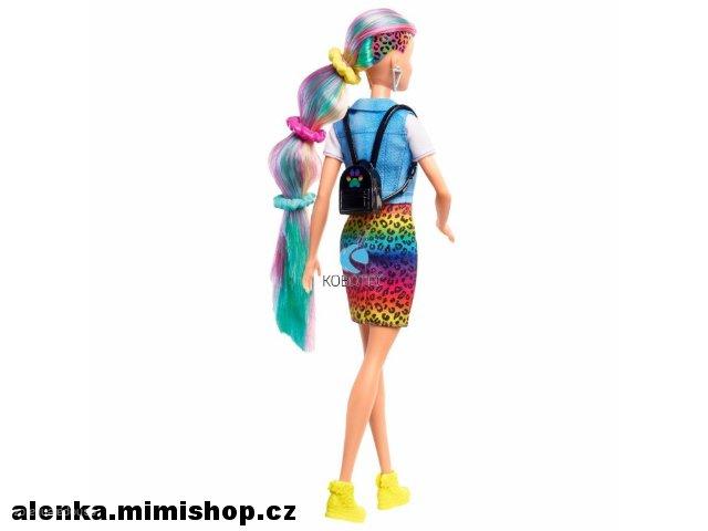 BARBIE Leopard Rainbow Hair