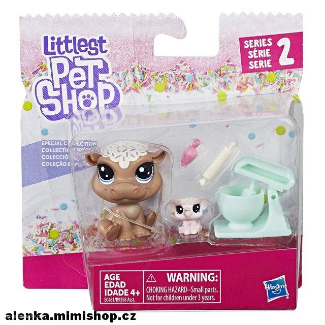 Littlest Pet Shop maminka a miminko > varianta Cookie Hippomont (2-46)