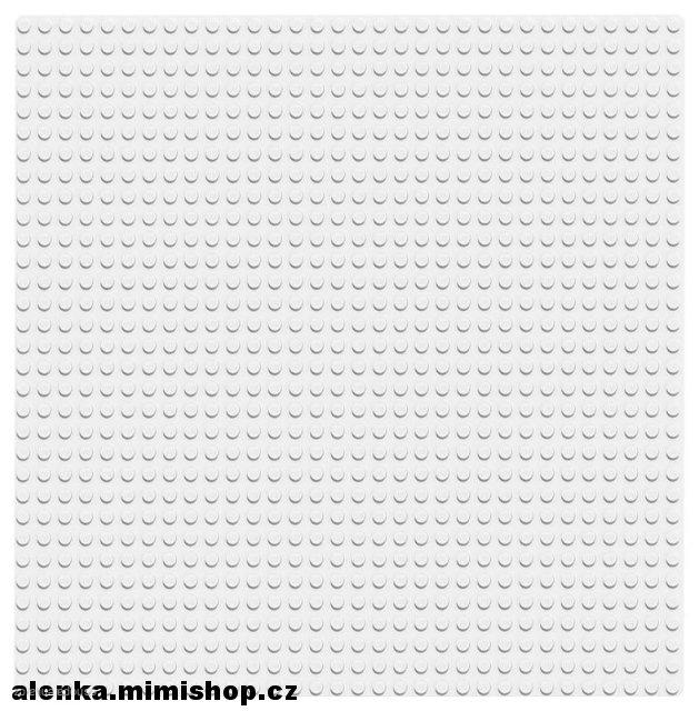 LEGO CREATOR 11010 Bílá podložka na stavění