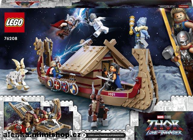 LEGO® Marvel 76208 Loď s kozím spřežením