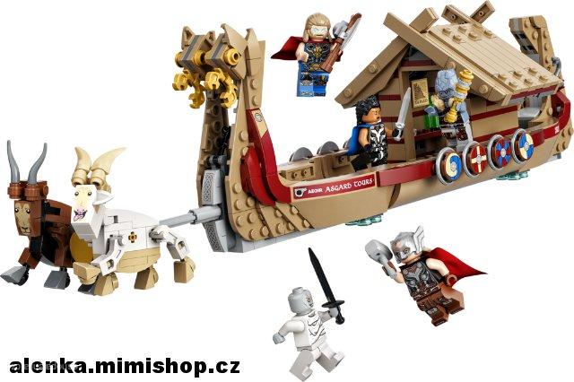 LEGO® Marvel 76208 Loď s kozím spřežením