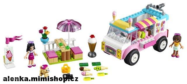 LEGO JUNIORS 10727 Emma a zmrzlinářská dodávka