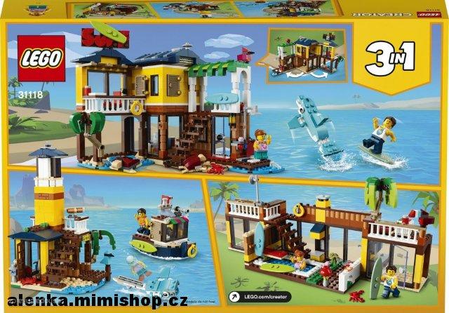 LEGO® Creator 31118 Surfařský dům na pláži