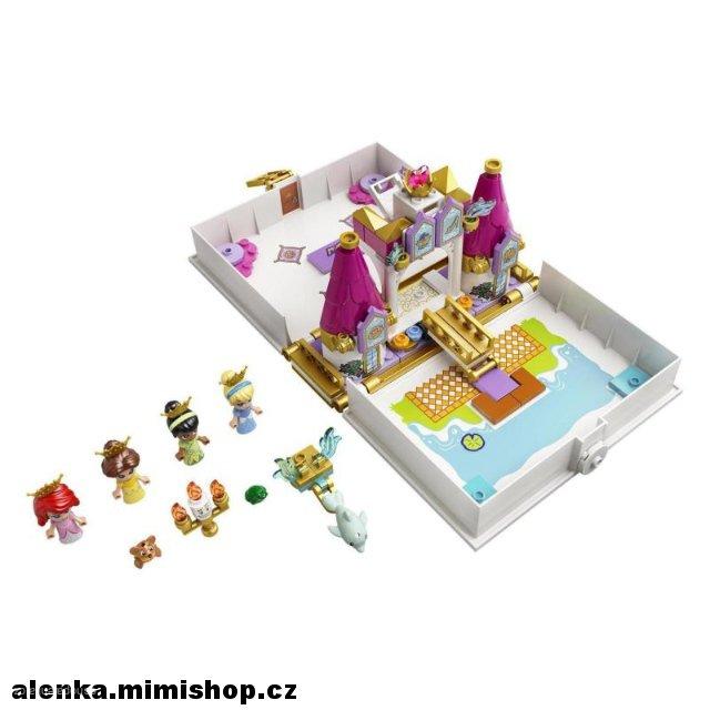 LEGO® | Disney 43193 Ariel, Kráska, Popelka a Tiana a jejich pohádková kniha