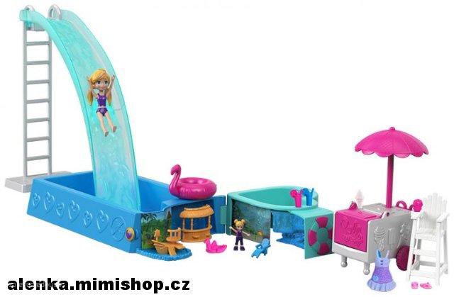 POLLY POCKET Bazen se skluzavkou