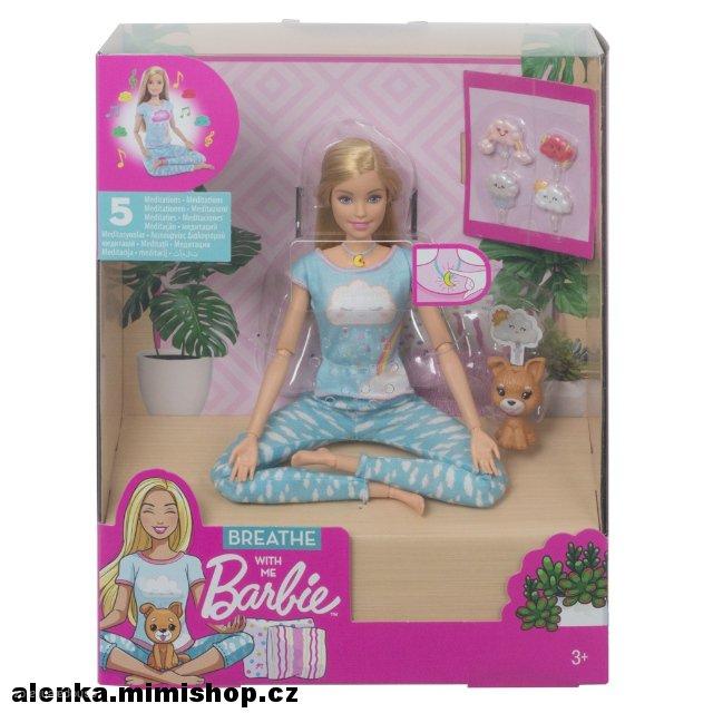 Barbie wellness panenka a meditace