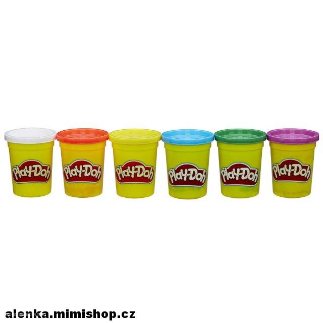 PLAY DOH sada modelíny 4+2 > varianta základní barvy