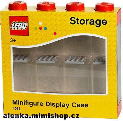 LEGO Sběratelská skříňka na 8 minifigurek > varianta červená