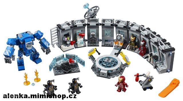 LEGO® SUPER HEROES™ Iron Man a jeho obleky