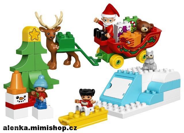 LEGO DUPLO 10837 Santovy vánoce