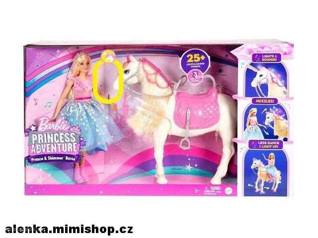 BARBIE PRINCESS ADVENTURE princezna a kůň