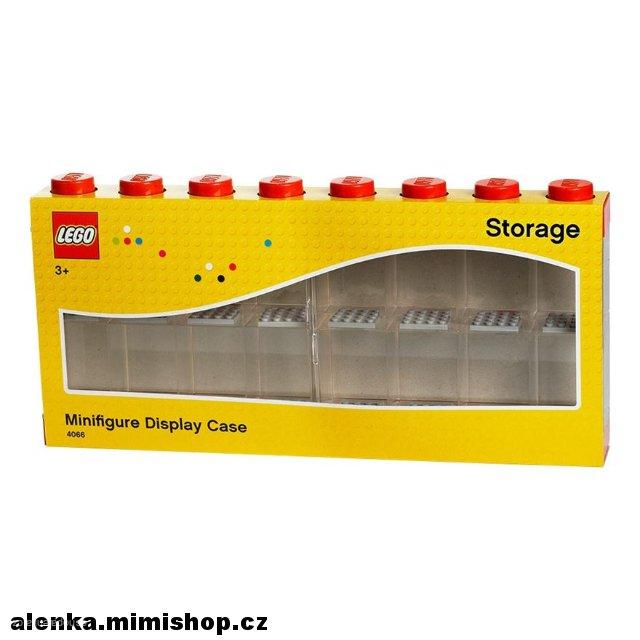 LEGO Sběratelská skříňka na 16 minifigurek > varianta červená