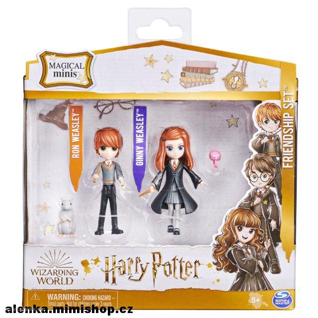 HARRY POTTER hrací sada > varianta RON a GINNY WEASLEY a Prašivka