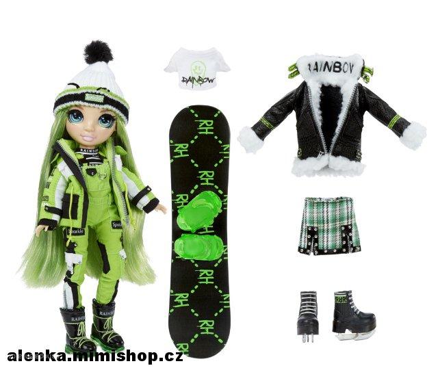 Rainbow High Zimní fashion panenka > varianta Jade Hunter