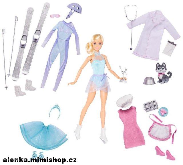 BARBIE adventní kalendář > varianta modrá krasobruslařka