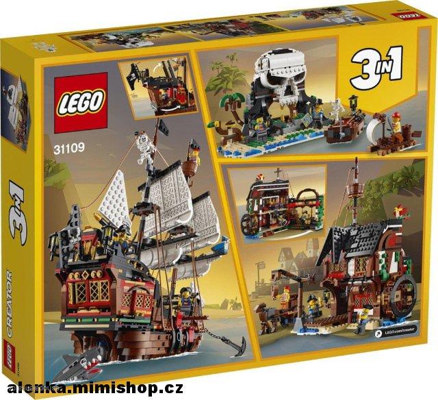 LEGO CREATOR 21109 Pirátská loď