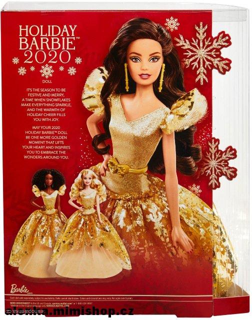 2020 Holiday Barbie™ Doll > varianta hnědovláska