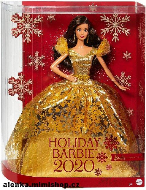 2020 Holiday Barbie™ Doll > varianta hnědovláska