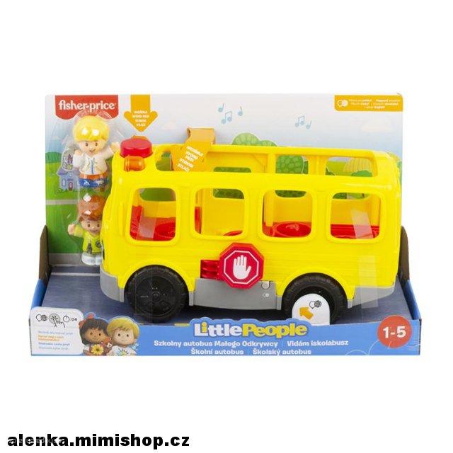 FISHER PRICE LITTLE PEOPLE vozidla > varianta školní autobus