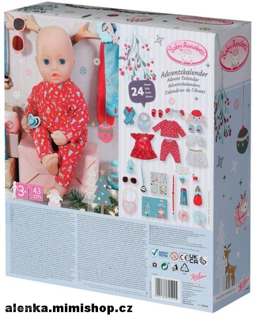 BABY ANNABELL adventní kalendář