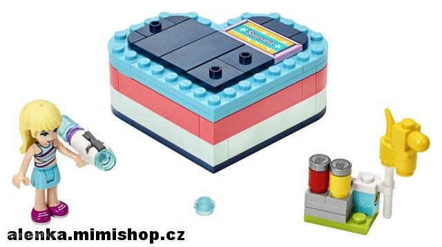 LEGO FRIENDS 41386 Stephanie a letní srdcová krabička