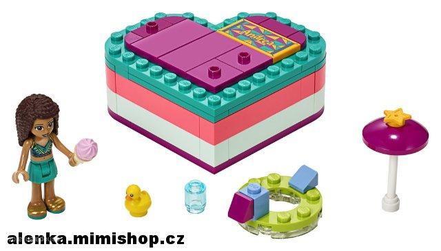 LEGO FRIENDS 41384 Andrea a letní srdcová krabička