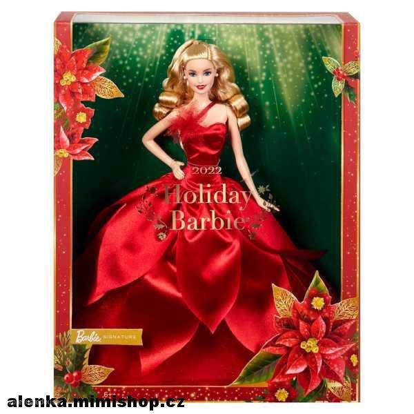 2022 Holiday Barbie™ Doll > varianta blondýnka