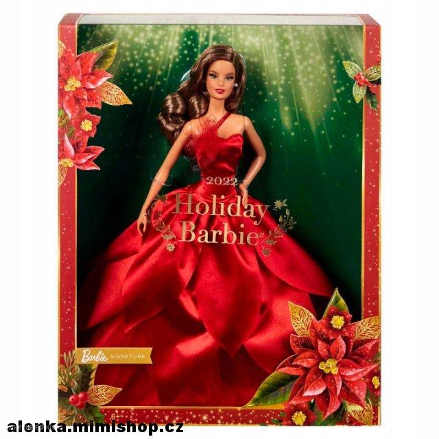 2022 Holiday Barbie™ Doll > varianta hnědovláska