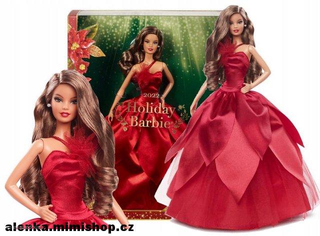 2022 Holiday Barbie™ Doll > varianta hnědovláska