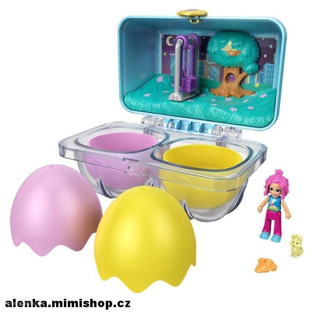 POLLY POCKET malá jarní vajíčka > varianta tyrkysová